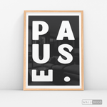 Cargar imagen en el visor de la galería, Cuadro Minimalista Pause
