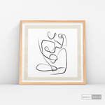 Cargar imagen en el visor de la galería, Cuadro Minimalista Figura Humana