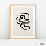 Cargar imagen en el visor de la galería, Cuadro Minimalista Line Art