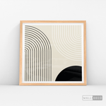 Cargar imagen en el visor de la galería, Cuadro Minimalista Line Art Arcos