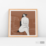 Cargar imagen en el visor de la galería, Cuadro Minimalista Figura Humana Dos