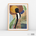 Cargar imagen en el visor de la galería, Cuadro Mujer Luanda