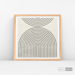 Cargar imagen en el visor de la galería, Cuadro Minimalista Line Art Infinito