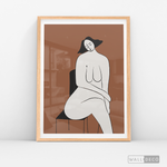 Cargar imagen en el visor de la galería, Cuadro Minimalista Figura Humana Dos