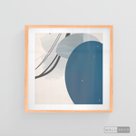 Cargar imagen en el visor de la galería, Cuadro Abstracto Nórdico Óvalos Dos