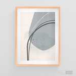 Cargar imagen en el visor de la galería, Cuadro Abstracto Nórdico Óvalos Uno