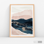 Cargar imagen en el visor de la galería, Cuadro Fragmentos Montañas (A)