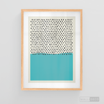 Cargar imagen en el visor de la galería, Cuadro Abstracto Azul