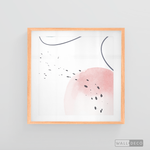 Cargar imagen en el visor de la galería, Cuadro Abstracto Nórdico Pastel tres