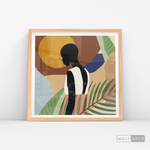 Cargar imagen en el visor de la galería, Cuadro Mujer Luanda