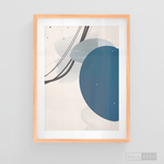 Cargar imagen en el visor de la galería, Cuadro Abstracto Nórdico Óvalos Dos