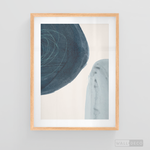 Cargar imagen en el visor de la galería, Cuadro Abstracto Serenidad en Azul