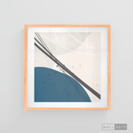 Cargar imagen en el visor de la galería, Cuadro Abstracto Nórdico Óvalos Tres