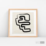 Cargar imagen en el visor de la galería, Cuadro Minimalista Line Art