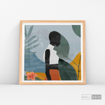 Cargar imagen en el visor de la galería, Cuadro Mujer Kenia