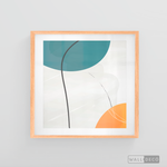 Cargar imagen en el visor de la galería, Cuadro Abstracto Nórdico Trazos Dos