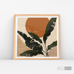 Cargar imagen en el visor de la galería, Cuadro Atardecer Palma Viajera