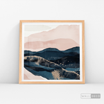 Cargar imagen en el visor de la galería, Cuadro Fragmentos Montañas (A)