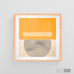 Cargar imagen en el visor de la galería, Cuadro Abstracto Minimal Sunset Yellow