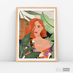 Cargar imagen en el visor de la galería, Cuadro Mujer Olivia