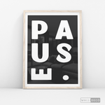 Cargar imagen en el visor de la galería, Cuadro Minimalista Pause