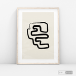 Cargar imagen en el visor de la galería, Cuadro Minimalista Line Art