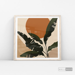 Cargar imagen en el visor de la galería, Cuadro Atardecer Palma Viajera