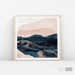 Cargar imagen en el visor de la galería, Cuadro Fragmentos Montañas (A)