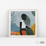 Cargar imagen en el visor de la galería, Cuadro Mujer Kenia