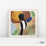 Cargar imagen en el visor de la galería, Cuadro Mujer Luanda