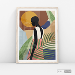 Cargar imagen en el visor de la galería, Cuadro Mujer Luanda