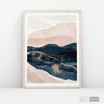 Cargar imagen en el visor de la galería, Cuadro Fragmentos Montañas (A)