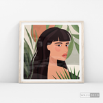 Cargar imagen en el visor de la galería, Cuadro Mujer Leticia