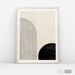 Cargar imagen en el visor de la galería, Cuadro Minimalista Line Art Arcos