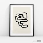 Cargar imagen en el visor de la galería, Cuadro Minimalista Line Art