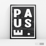 Cargar imagen en el visor de la galería, Cuadro Minimalista Pause