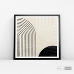 Cargar imagen en el visor de la galería, Cuadro Minimalista Line Art Arcos