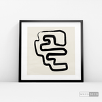 Cargar imagen en el visor de la galería, Cuadro Minimalista Line Art