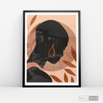 Cargar imagen en el visor de la galería, Cuadro Mujer África