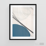 Cargar imagen en el visor de la galería, Cuadro Abstracto Nórdico Óvalos Tres