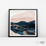 Cargar imagen en el visor de la galería, Cuadro Fragmentos Montañas (A)