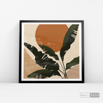 Cargar imagen en el visor de la galería, Cuadro Atardecer Palma Viajera