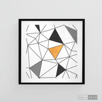 Cargar imagen en el visor de la galería, Cuadro Abstracto Prisma Pirámide