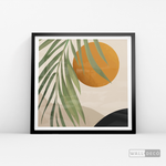 Cargar imagen en el visor de la galería, Cuadro Atardecer Tropical Dos