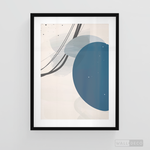 Cargar imagen en el visor de la galería, Cuadro Abstracto Nórdico Óvalos Dos