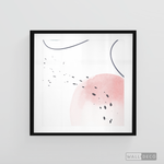 Cargar imagen en el visor de la galería, Cuadro Abstracto Nórdico Pastel tres