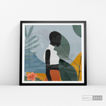 Cargar imagen en el visor de la galería, Cuadro Mujer Kenia