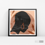 Cargar imagen en el visor de la galería, Cuadro Mujer África