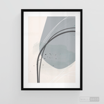 Cargar imagen en el visor de la galería, Cuadro Abstracto Nórdico Óvalos Uno