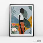 Cargar imagen en el visor de la galería, Cuadro Mujer Kenia